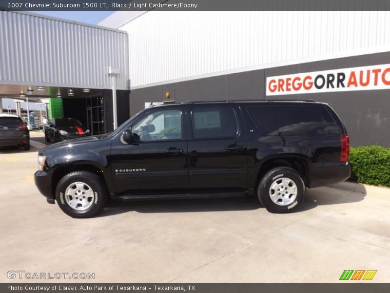 Black / Light Cashmere/Ebony 2007 Chevrolet Suburban 1500 LT