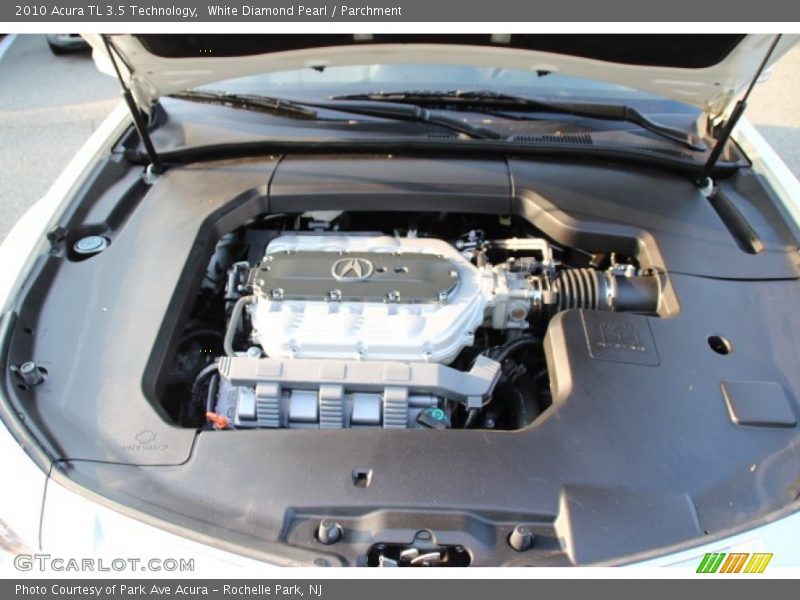 White Diamond Pearl / Parchment 2010 Acura TL 3.5 Technology