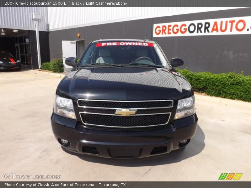 Black / Light Cashmere/Ebony 2007 Chevrolet Suburban 1500 LT