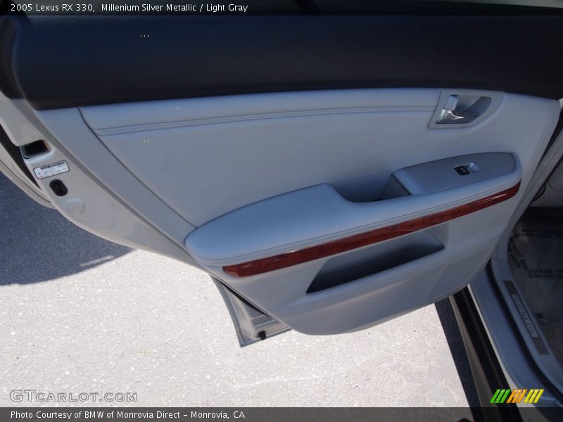 Millenium Silver Metallic / Light Gray 2005 Lexus RX 330