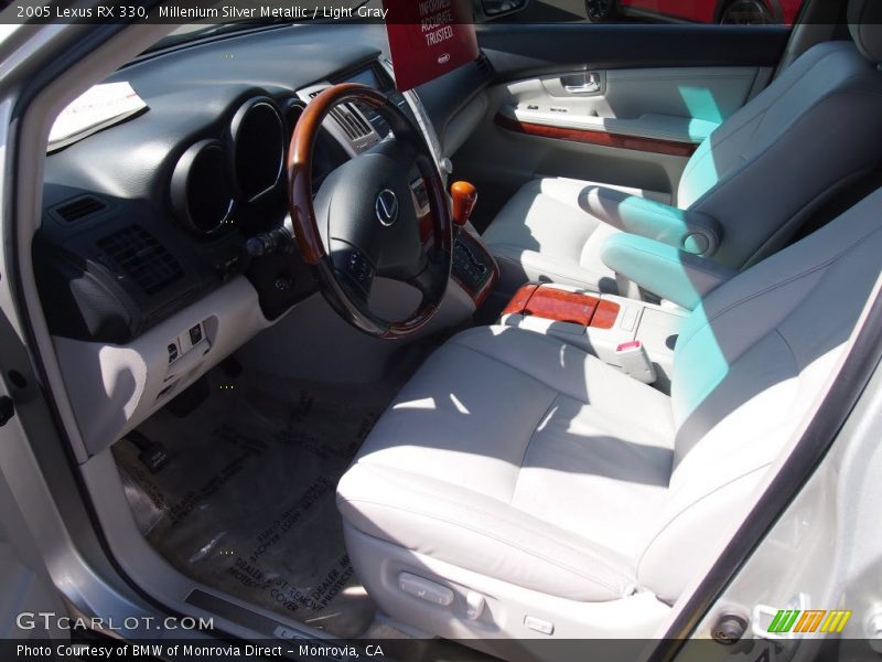 Millenium Silver Metallic / Light Gray 2005 Lexus RX 330