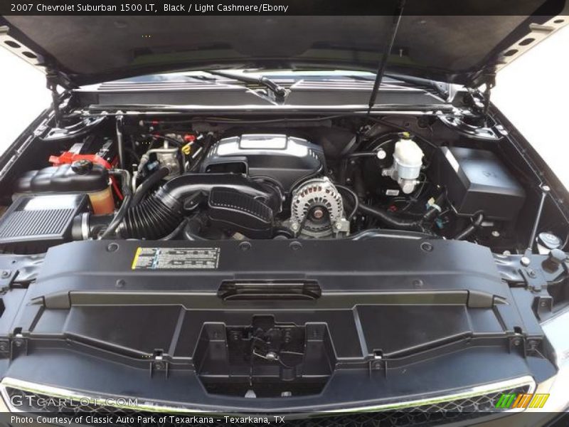 Black / Light Cashmere/Ebony 2007 Chevrolet Suburban 1500 LT