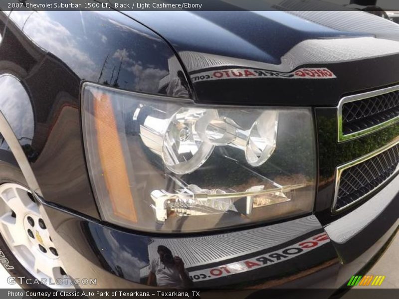 Black / Light Cashmere/Ebony 2007 Chevrolet Suburban 1500 LT