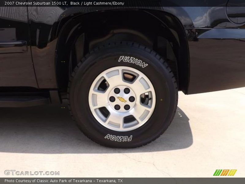 Black / Light Cashmere/Ebony 2007 Chevrolet Suburban 1500 LT