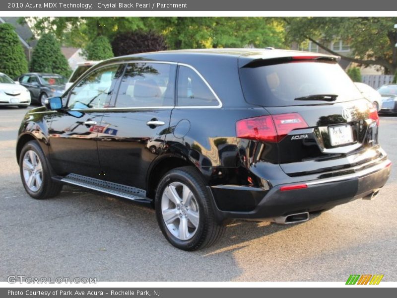 Crystal Black Pearl / Parchment 2010 Acura MDX Technology