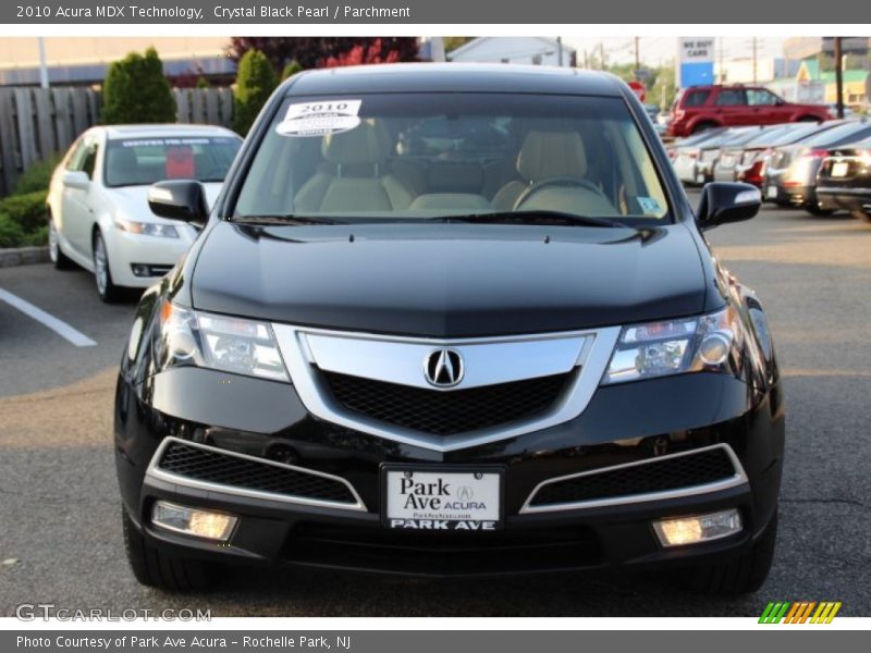 Crystal Black Pearl / Parchment 2010 Acura MDX Technology