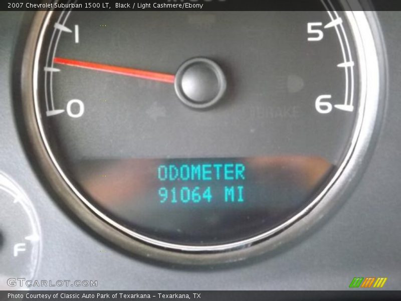 Black / Light Cashmere/Ebony 2007 Chevrolet Suburban 1500 LT