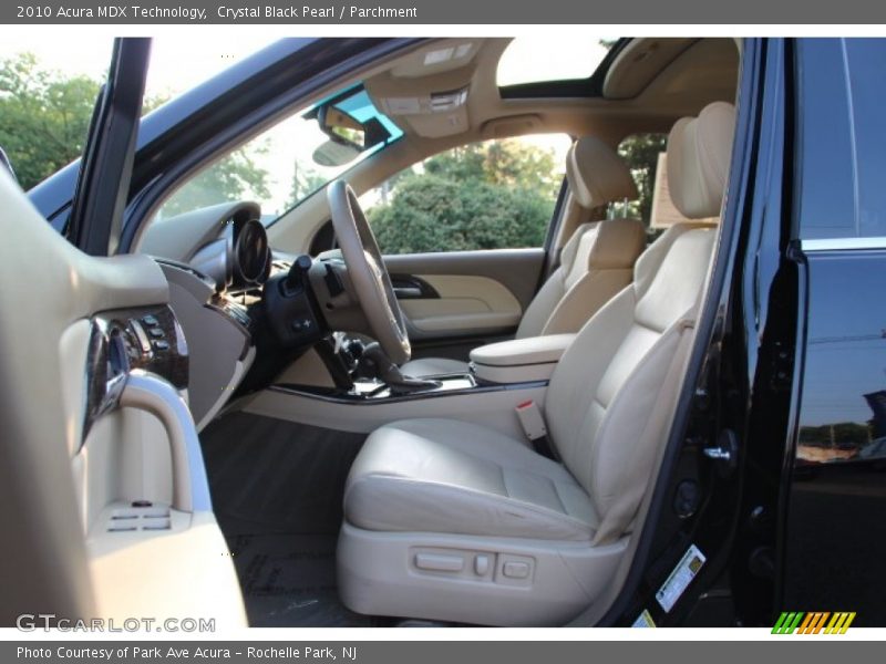 Crystal Black Pearl / Parchment 2010 Acura MDX Technology