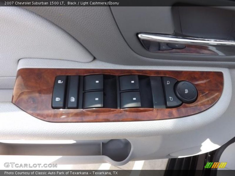 Black / Light Cashmere/Ebony 2007 Chevrolet Suburban 1500 LT