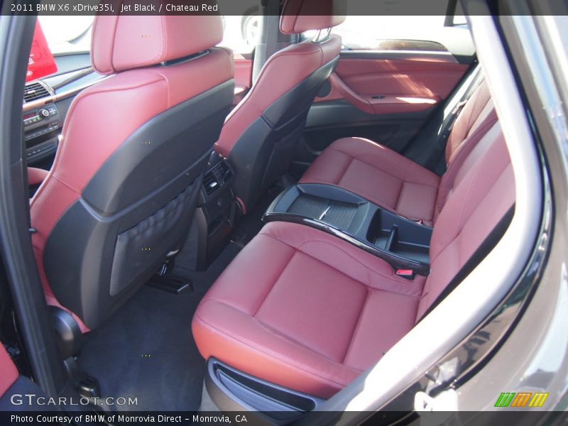 Jet Black / Chateau Red 2011 BMW X6 xDrive35i