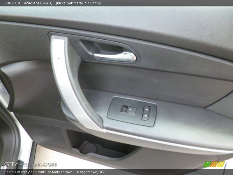 Quicksilver Metallic / Ebony 2009 GMC Acadia SLE AWD