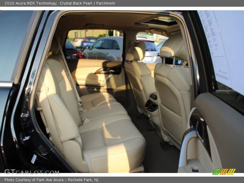 Crystal Black Pearl / Parchment 2010 Acura MDX Technology