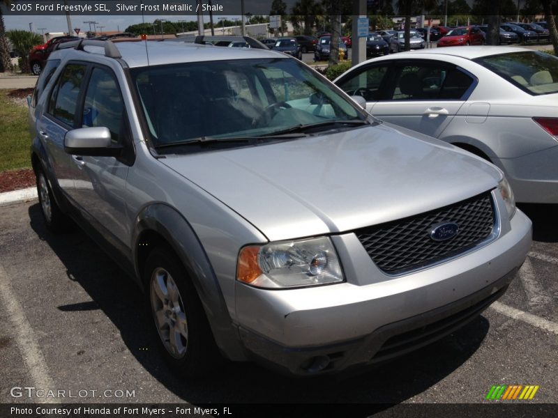 Silver Frost Metallic / Shale 2005 Ford Freestyle SEL