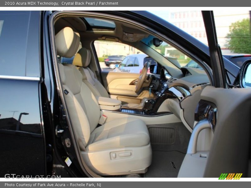 Crystal Black Pearl / Parchment 2010 Acura MDX Technology