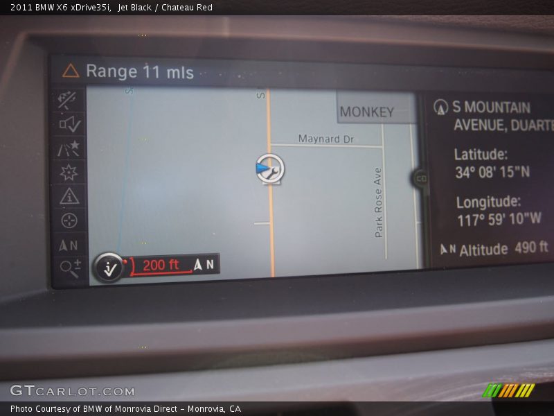 Jet Black / Chateau Red 2011 BMW X6 xDrive35i