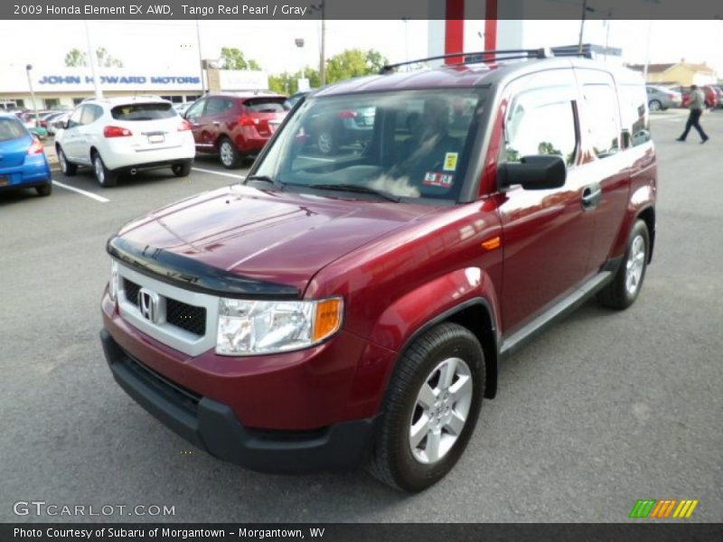 Front 3/4 View of 2009 Element EX AWD