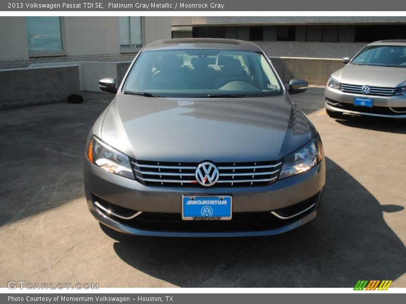 Platinum Gray Metallic / Moonrock Gray 2013 Volkswagen Passat TDI SE