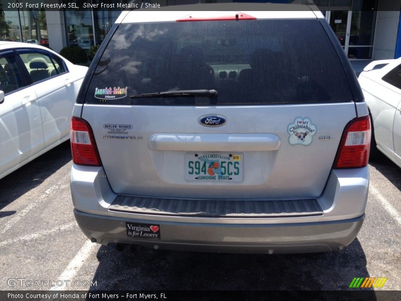 Silver Frost Metallic / Shale 2005 Ford Freestyle SEL