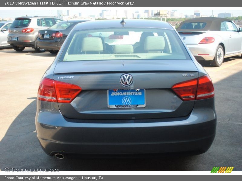 Platinum Gray Metallic / Moonrock Gray 2013 Volkswagen Passat TDI SE