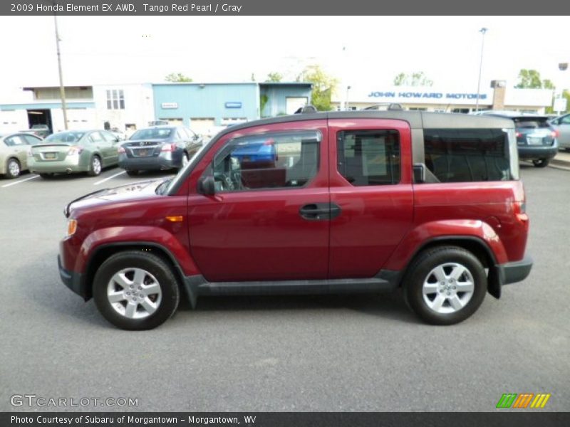  2009 Element EX AWD Tango Red Pearl