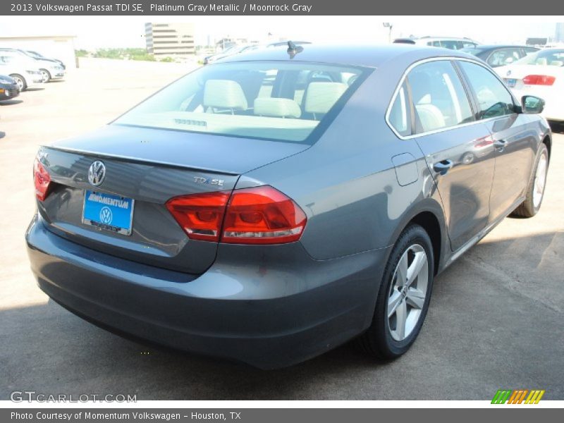 Platinum Gray Metallic / Moonrock Gray 2013 Volkswagen Passat TDI SE