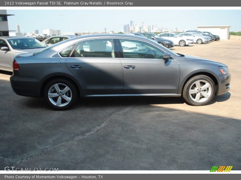 Platinum Gray Metallic / Moonrock Gray 2013 Volkswagen Passat TDI SE