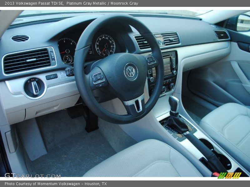 Platinum Gray Metallic / Moonrock Gray 2013 Volkswagen Passat TDI SE