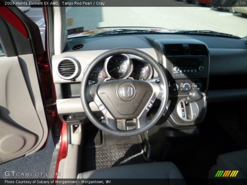 Tango Red Pearl / Gray 2009 Honda Element EX AWD