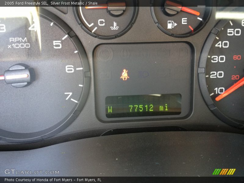 Silver Frost Metallic / Shale 2005 Ford Freestyle SEL