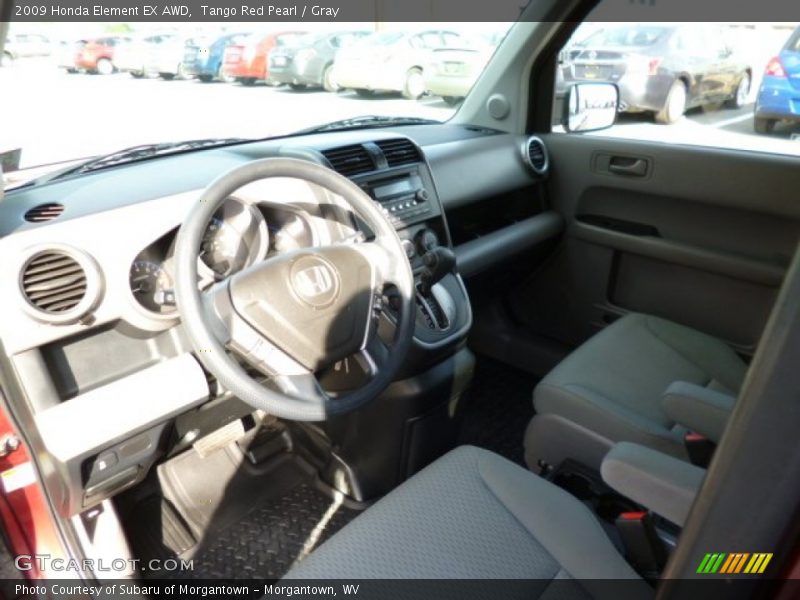 Tango Red Pearl / Gray 2009 Honda Element EX AWD