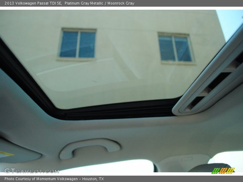 Platinum Gray Metallic / Moonrock Gray 2013 Volkswagen Passat TDI SE