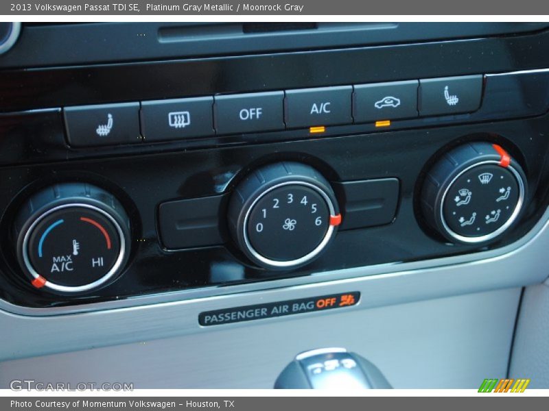 Platinum Gray Metallic / Moonrock Gray 2013 Volkswagen Passat TDI SE