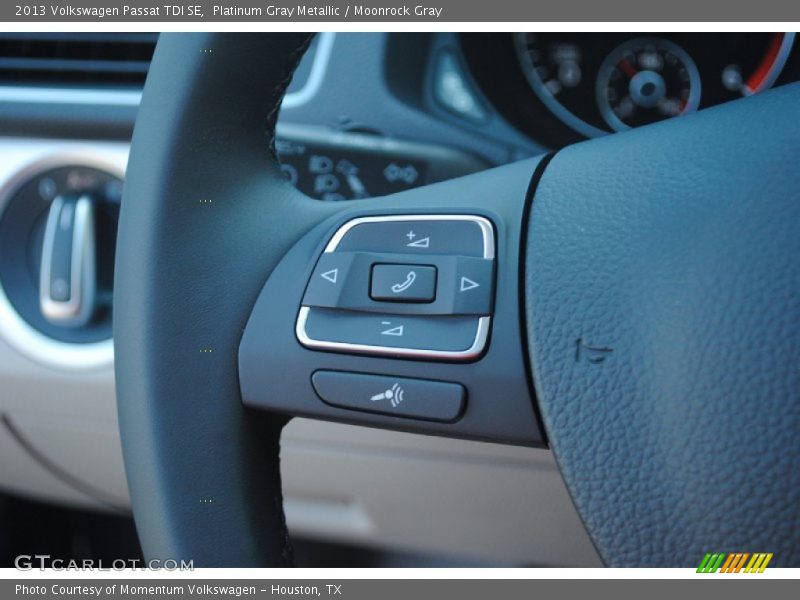 Platinum Gray Metallic / Moonrock Gray 2013 Volkswagen Passat TDI SE