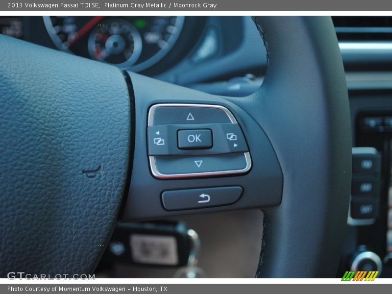 Platinum Gray Metallic / Moonrock Gray 2013 Volkswagen Passat TDI SE