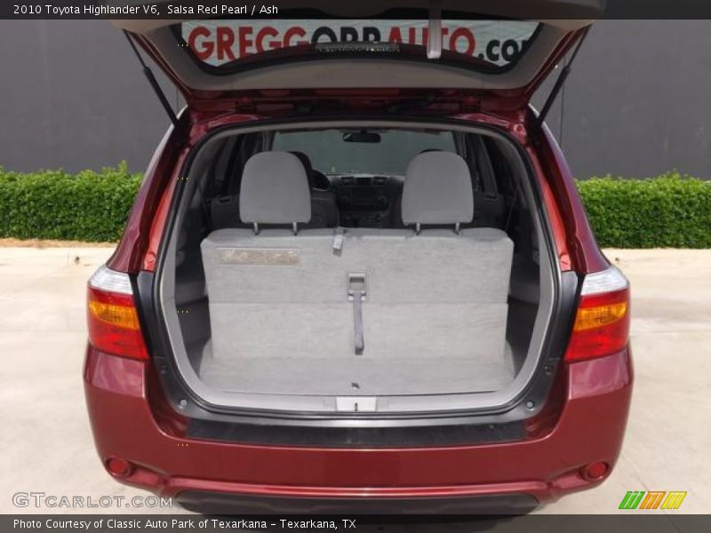 Salsa Red Pearl / Ash 2010 Toyota Highlander V6