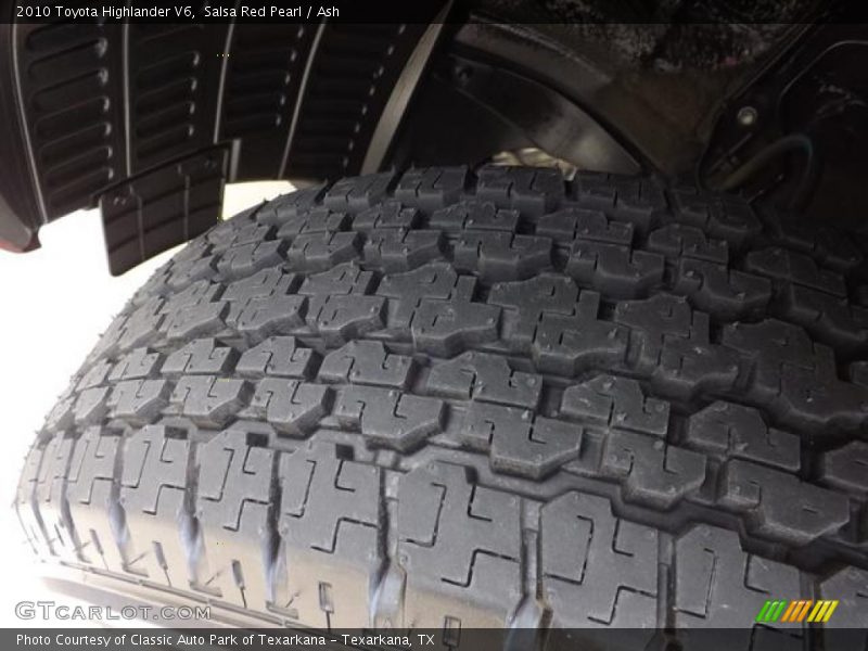 Salsa Red Pearl / Ash 2010 Toyota Highlander V6