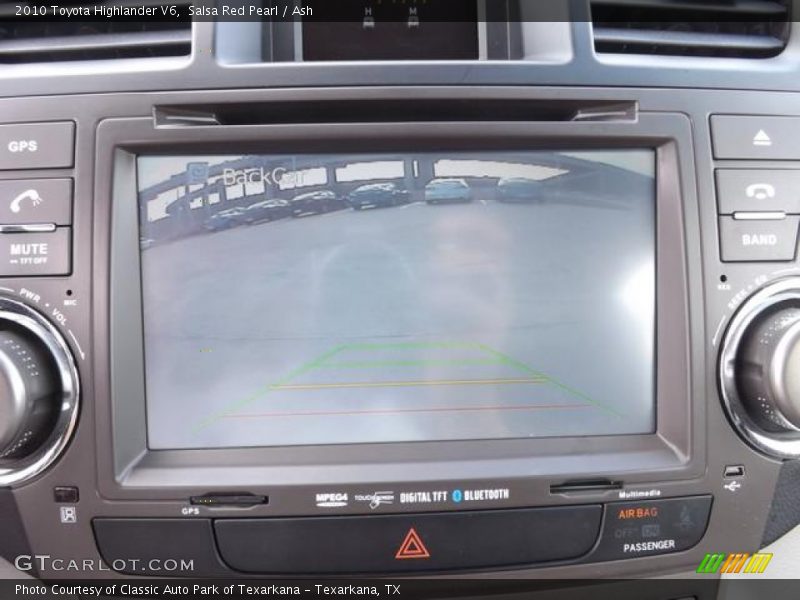 Salsa Red Pearl / Ash 2010 Toyota Highlander V6