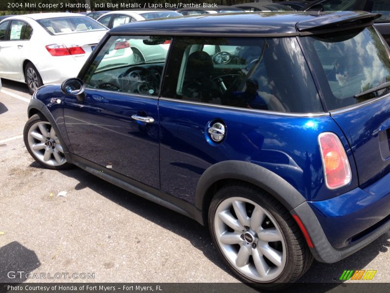 Indi Blue Metallic / Lapis Blue/Panther Black 2004 Mini Cooper S Hardtop