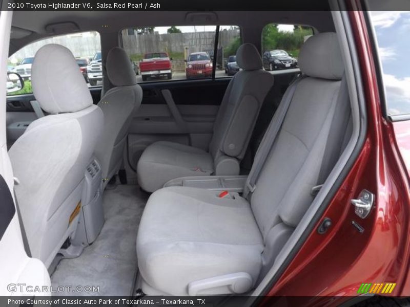 Salsa Red Pearl / Ash 2010 Toyota Highlander V6