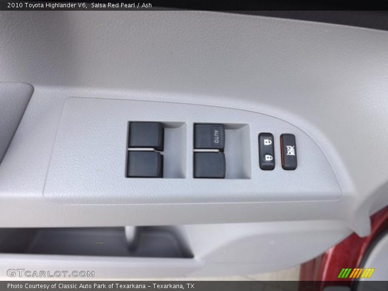 Salsa Red Pearl / Ash 2010 Toyota Highlander V6