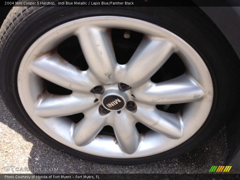 Indi Blue Metallic / Lapis Blue/Panther Black 2004 Mini Cooper S Hardtop