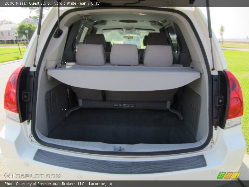 Nordic White Pearl / Gray 2006 Nissan Quest 3.5 S
