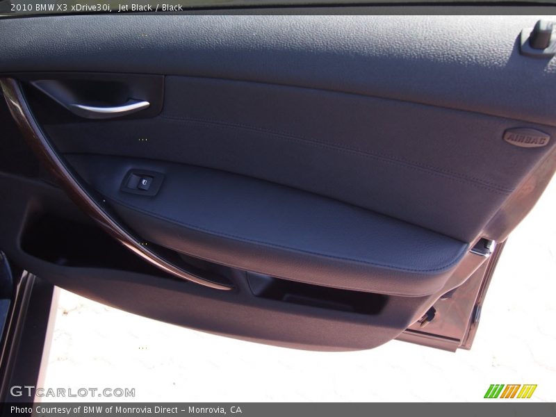 Jet Black / Black 2010 BMW X3 xDrive30i
