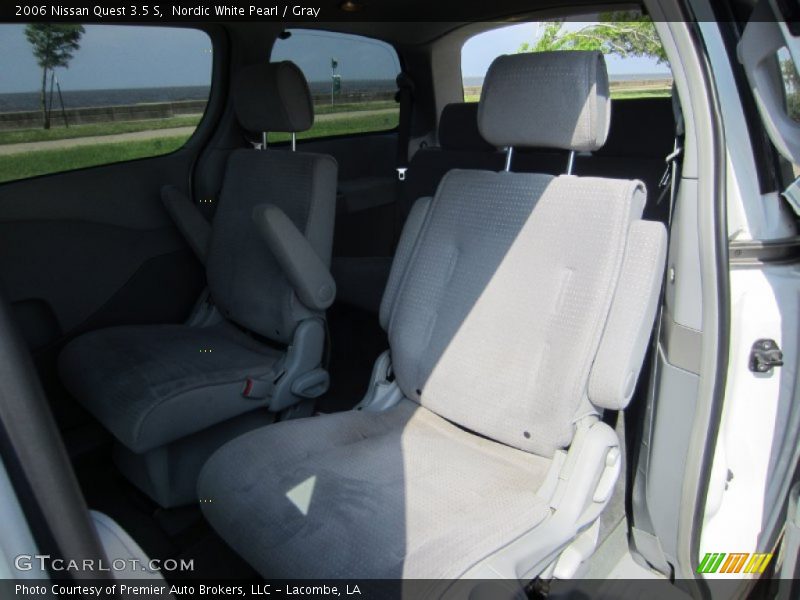 Nordic White Pearl / Gray 2006 Nissan Quest 3.5 S