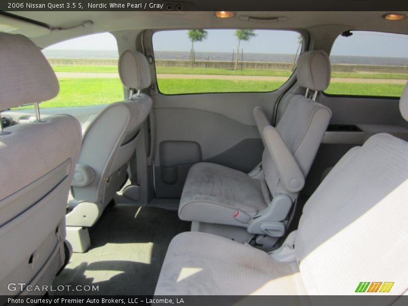 Nordic White Pearl / Gray 2006 Nissan Quest 3.5 S