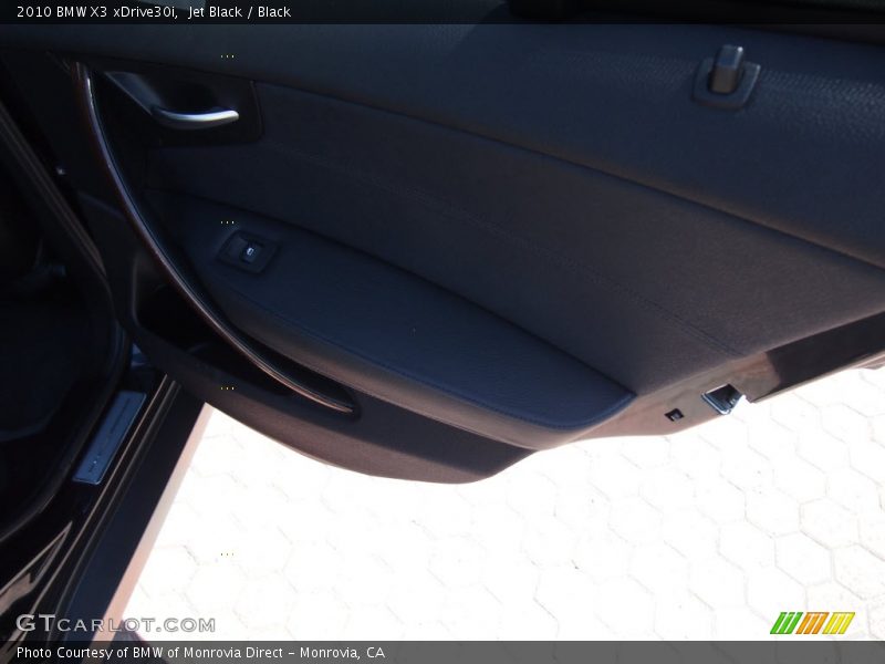 Jet Black / Black 2010 BMW X3 xDrive30i