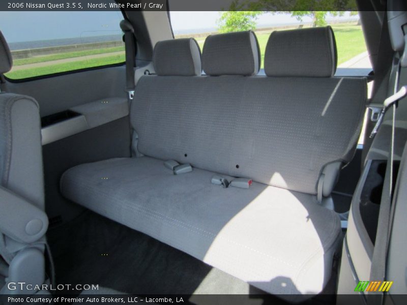 Nordic White Pearl / Gray 2006 Nissan Quest 3.5 S