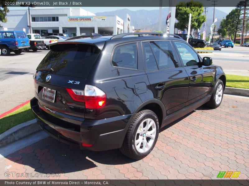 Jet Black / Black 2010 BMW X3 xDrive30i