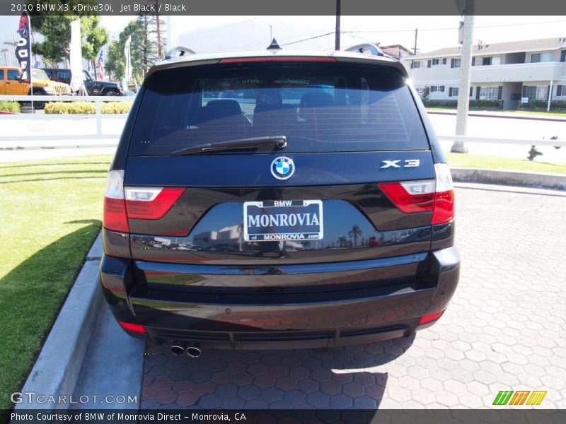 Jet Black / Black 2010 BMW X3 xDrive30i