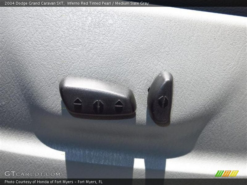 Inferno Red Tinted Pearl / Medium Slate Gray 2004 Dodge Grand Caravan SXT
